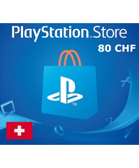 PlayStation Network Card 80 CHF PlayStation 4 Key 